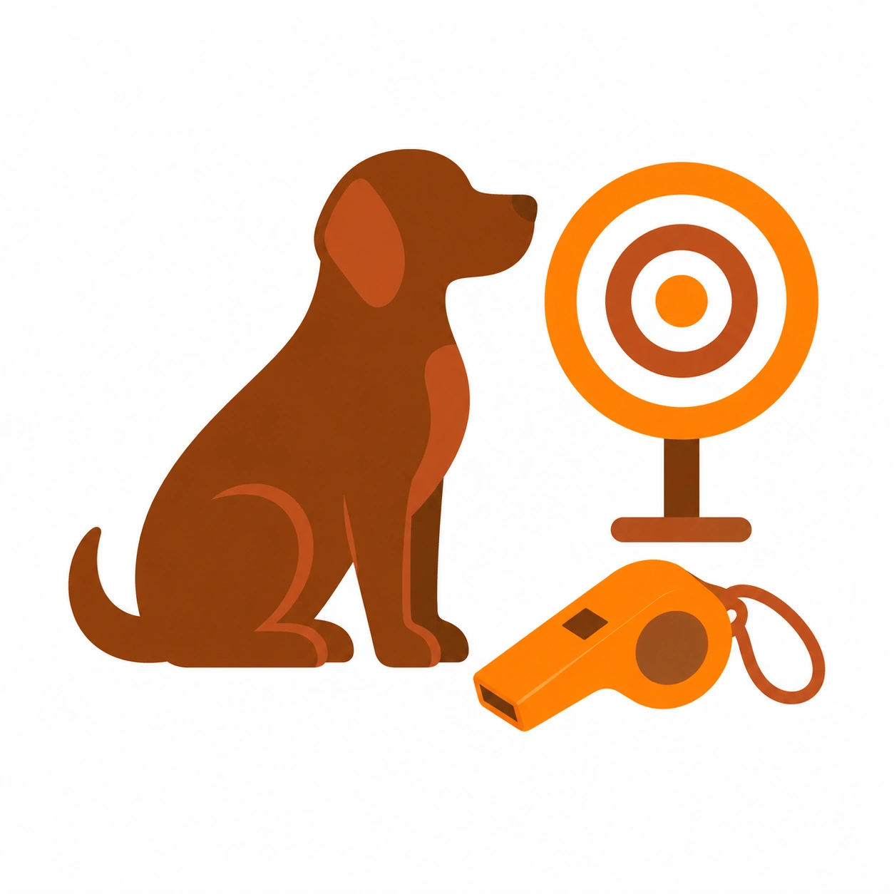 Dog training category icon